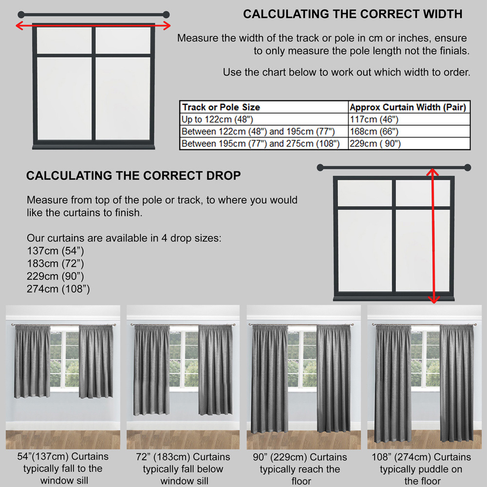 Enhanced Living Tokyo Cream Velvet Embossed Thermal Darkening Eyelet Curtains 168 x 229cm Image 9