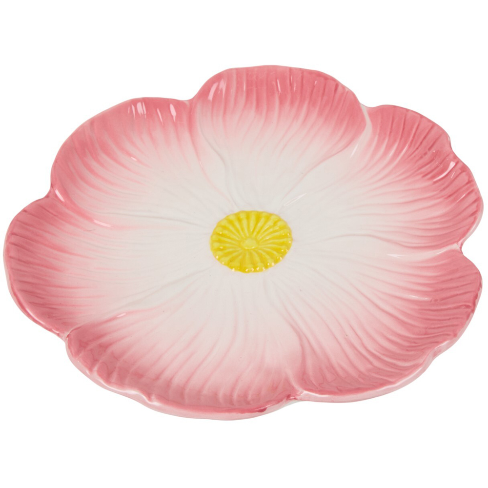 Large Flower Plate Image 3