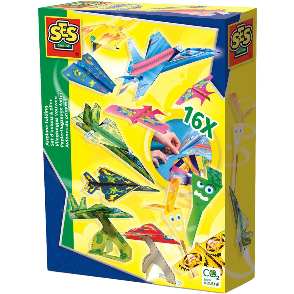 SES Creative Airplane Folding Set Image 1