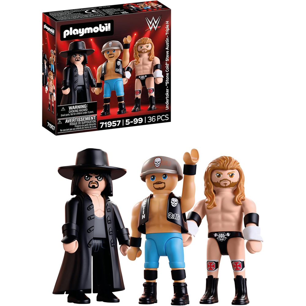 Playmobil WWE Attitude Era Multipack Playset Image 4