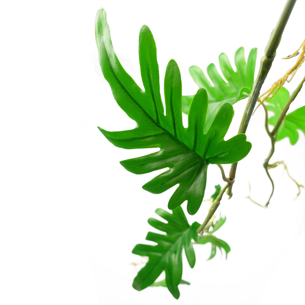 Leaf Trailing Philodendron Small Leaf Hanging Artificial Plant 3ft Image 3