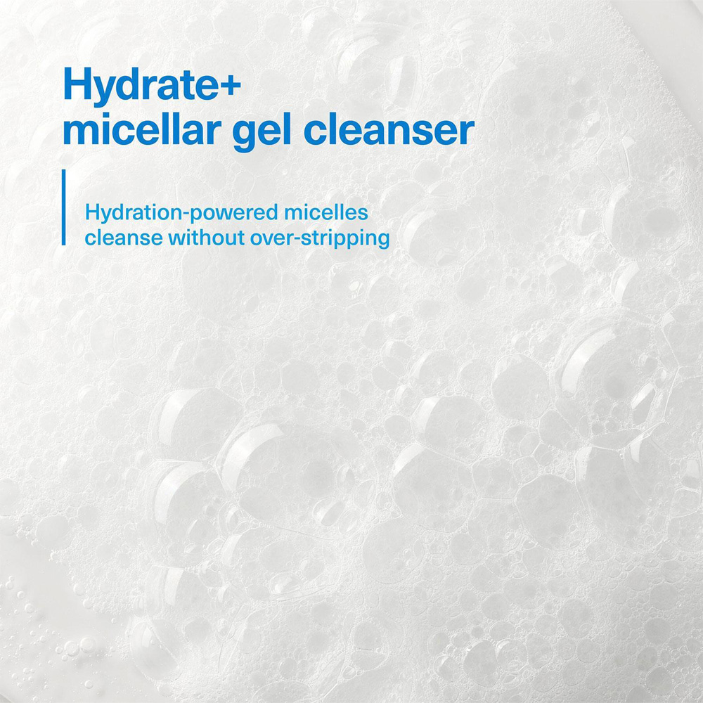Simple Hydrate+ Micellar Facial Cleanser Refreshing Gentle Face Wash 240ml 3 Pack Image 9