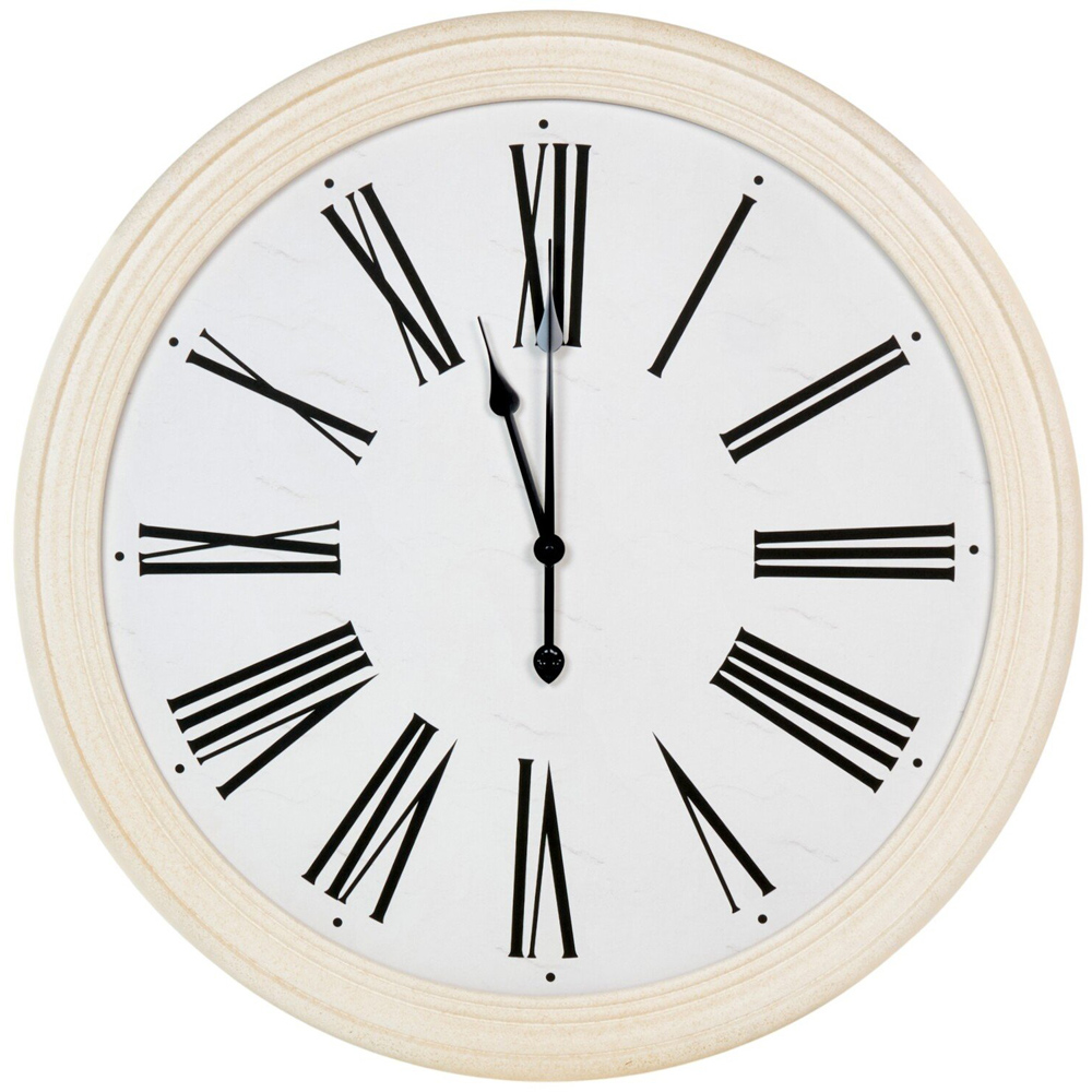 Numeral Clock Cream Image 1
