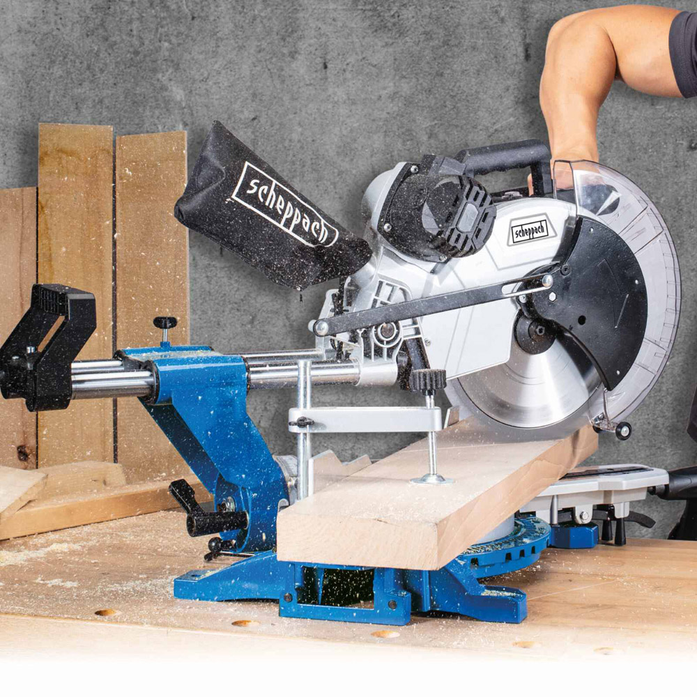 Scheppach HM140L 12 inch Sliding Mitre Saw 2000W Image 2