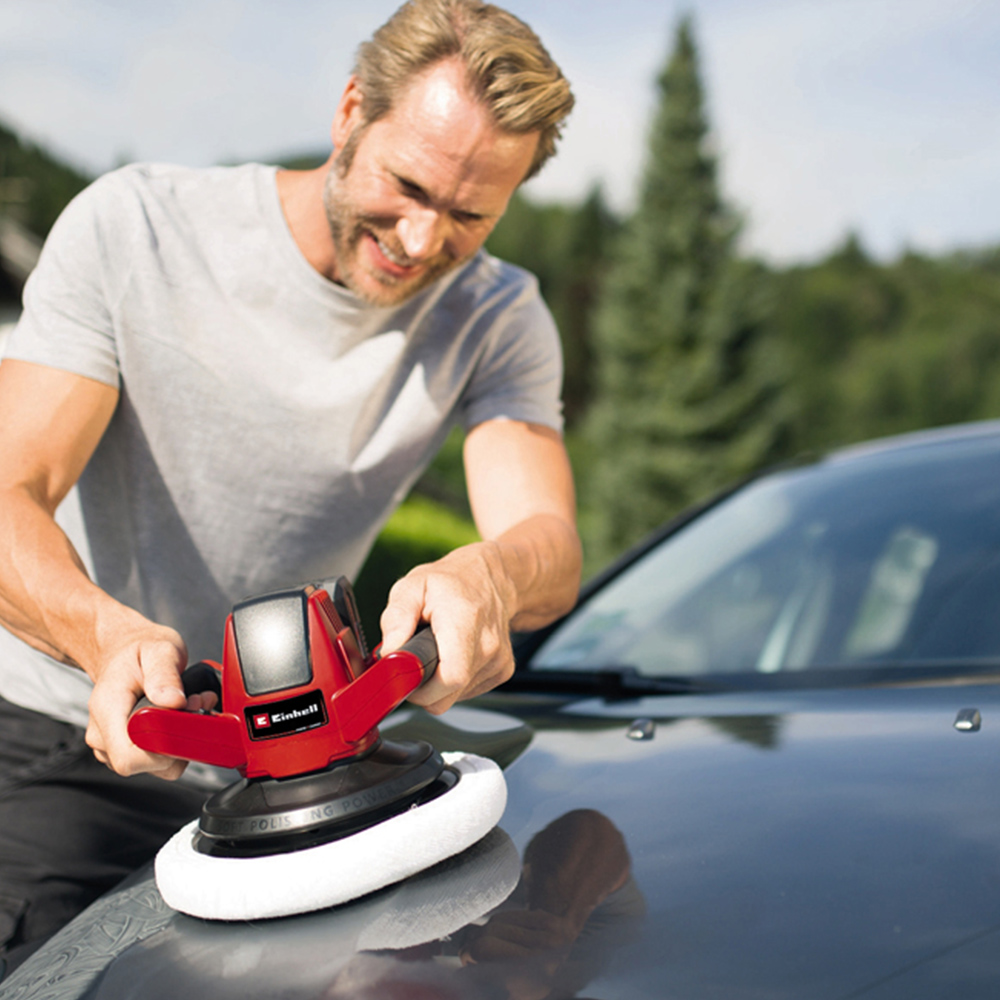 Einhell Power X-Change CE-CB 18/254 Li-Solo Cordless Car Polisher Image 2