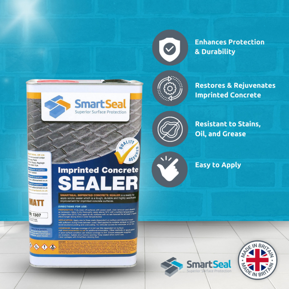 SmartSeal Matt Finish Imprinted Concrete Sealer 25L Image 5