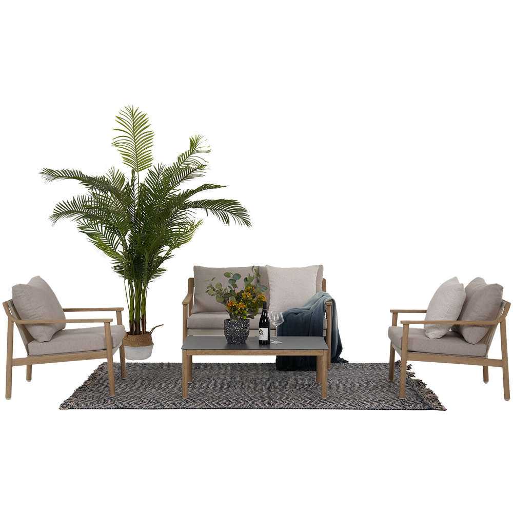 Newmarket 2 Seater Sofa Set - Cream Image 3