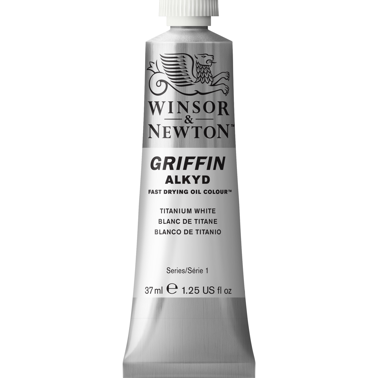 Winsor and Newton Griffin Alkyd Oil Colour - Titanium White Image 1