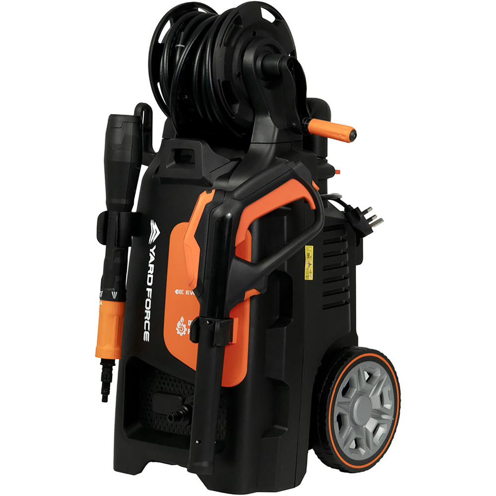 Yard Force EW U15DU-UK 2800W Electric High Pressure Washer with Hose Reel 150 Bar Image 3