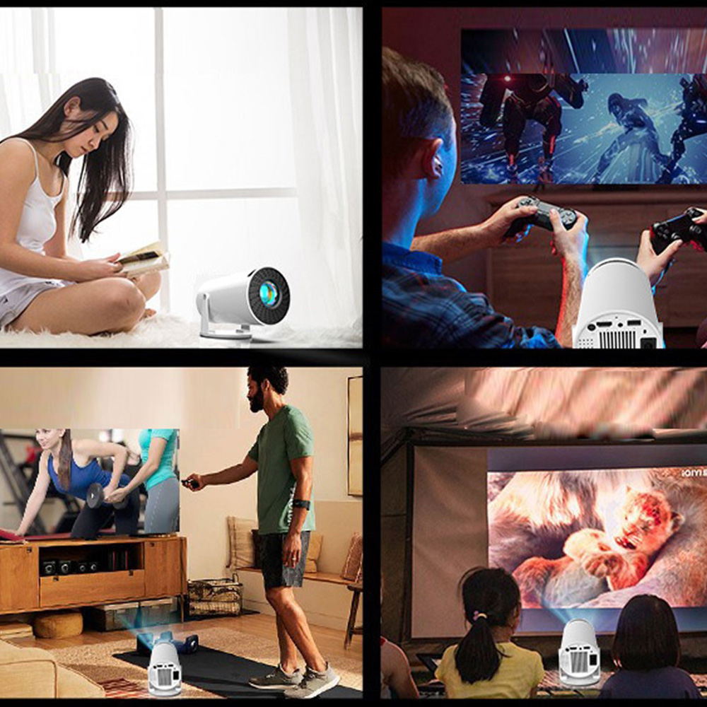 Jaoyeh 8504 F100 Projector and Screen Image 5