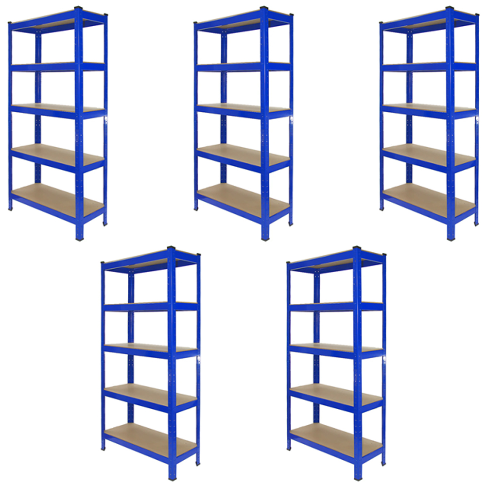 Monster Shop Boltless 5 Shelf Garage Racking Bundle Image 1