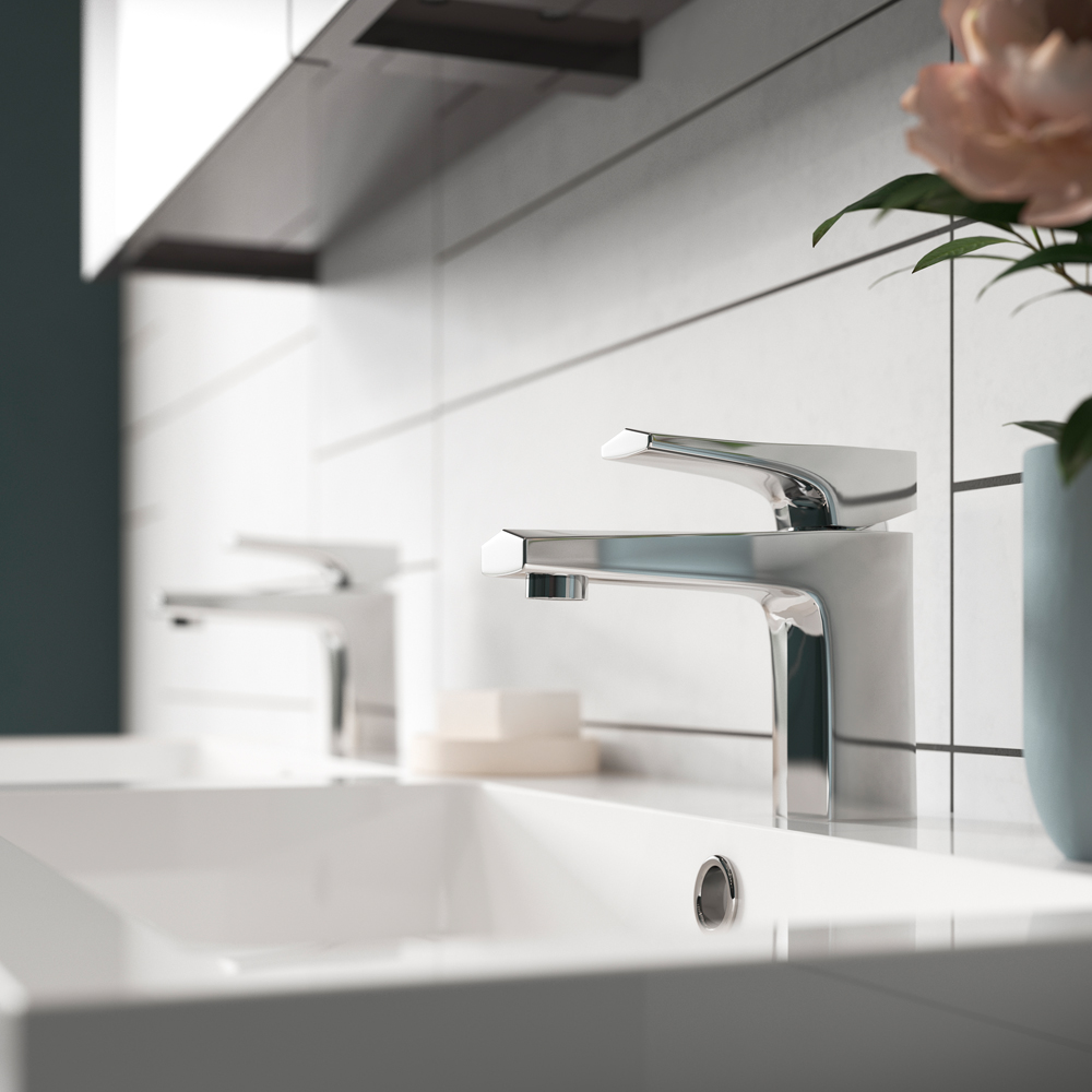 nuie Chrome Mono Basin Mixer Image 2