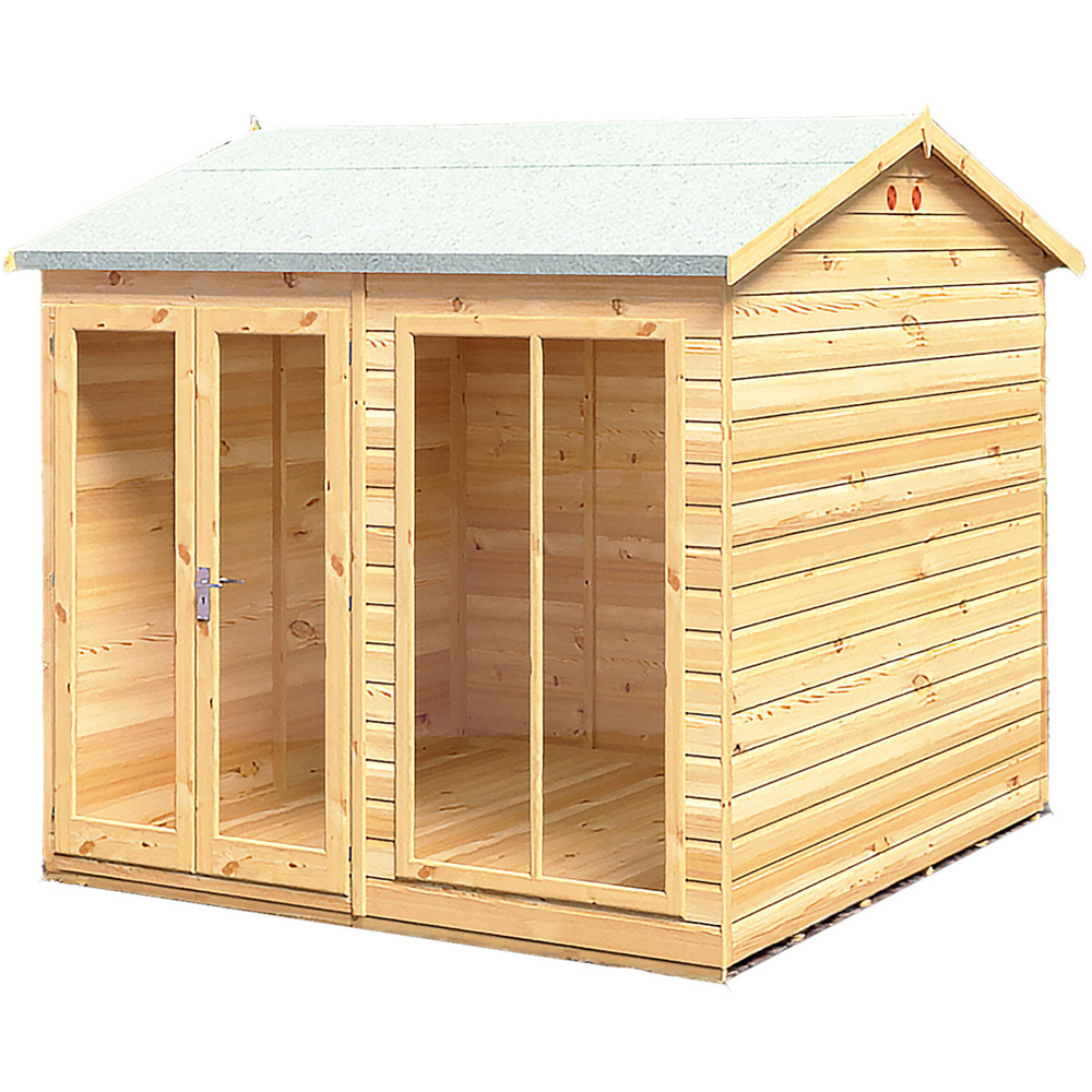 Shire Mayfield 8 x 8ft Double Door Traditional Summerhouse Image 1