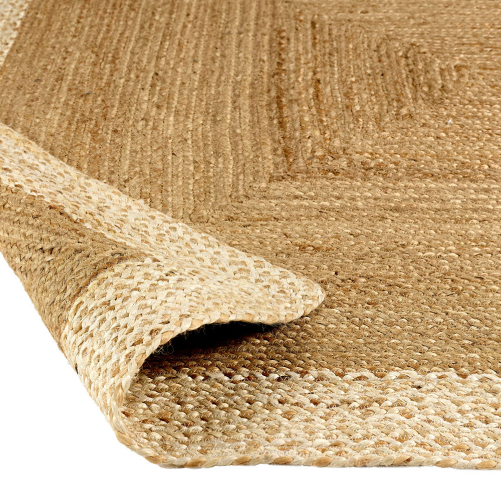 Origins Natural White Jute Rug 67 x 200cm Wilko