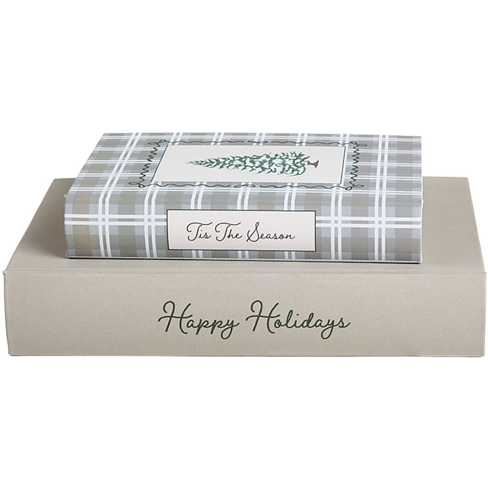 Set of 2 Nordic Forest Book Boxes Image 8
