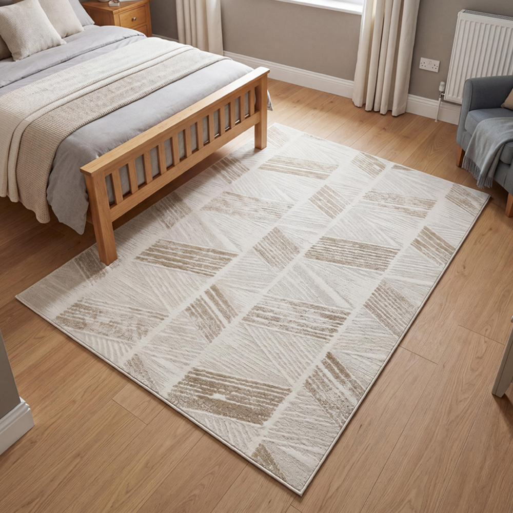 Arthouse Muse Zig Zag Natural Rug 120 x 170cm Image 1