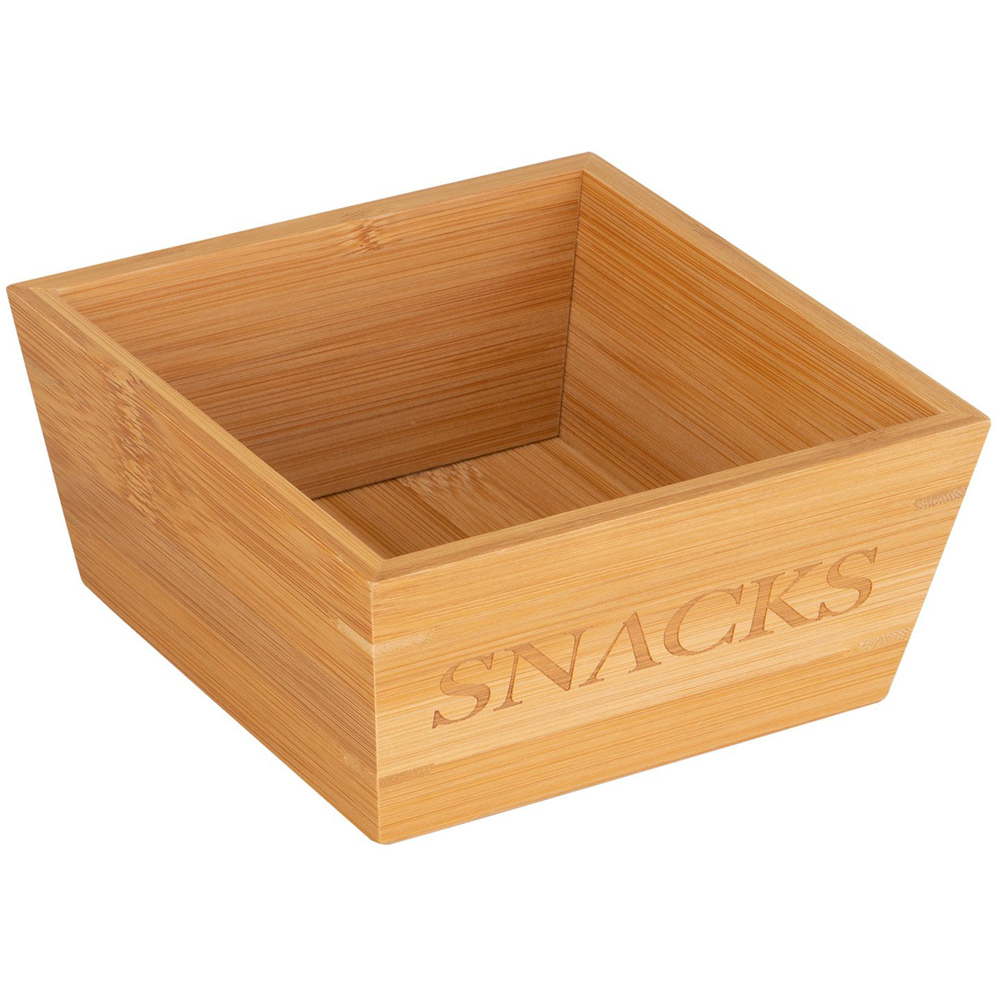 Bamboo Square Bowl Image 2