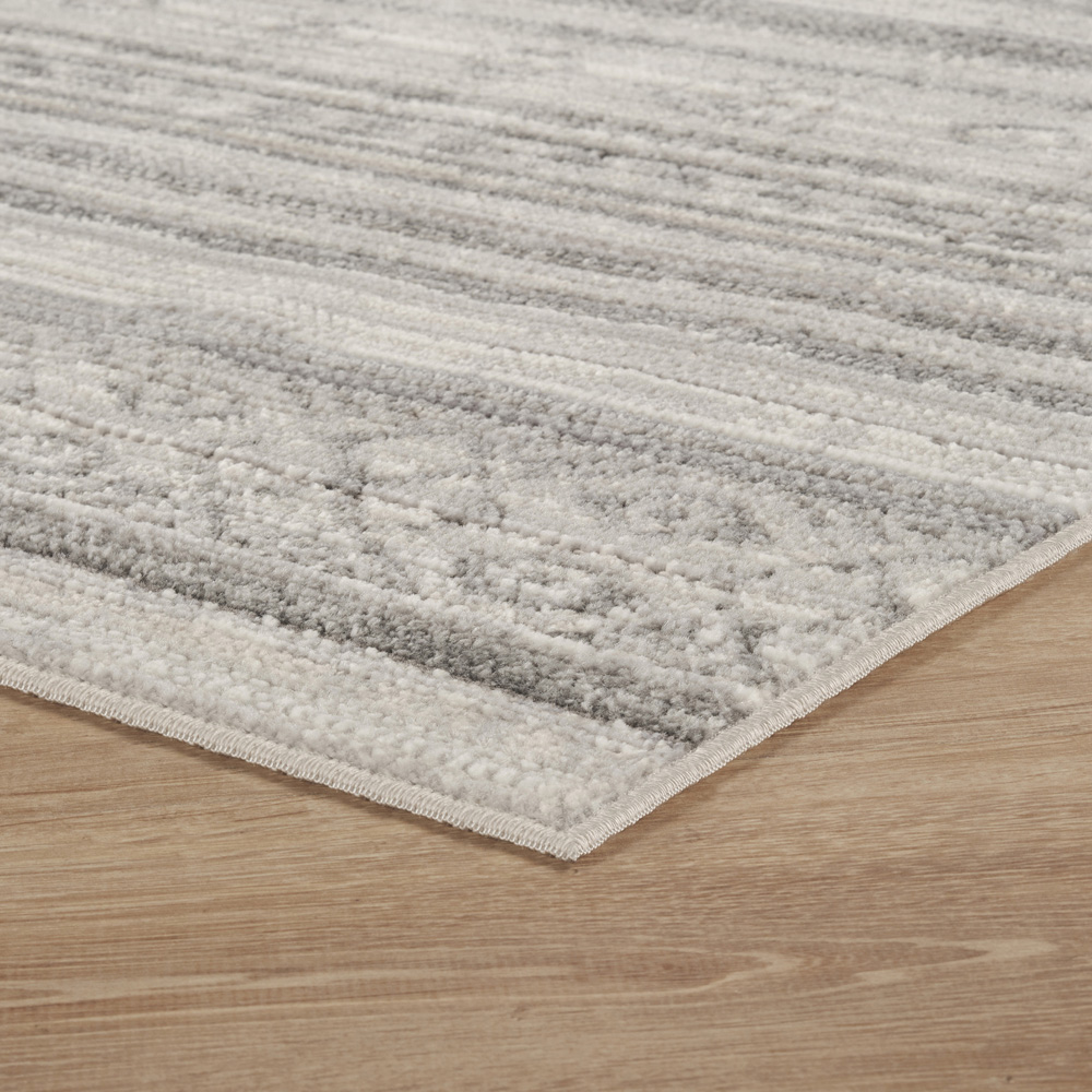 Desire Rugs Maia Grey Motif Non Slip Rug 160 x 240cm Image 5