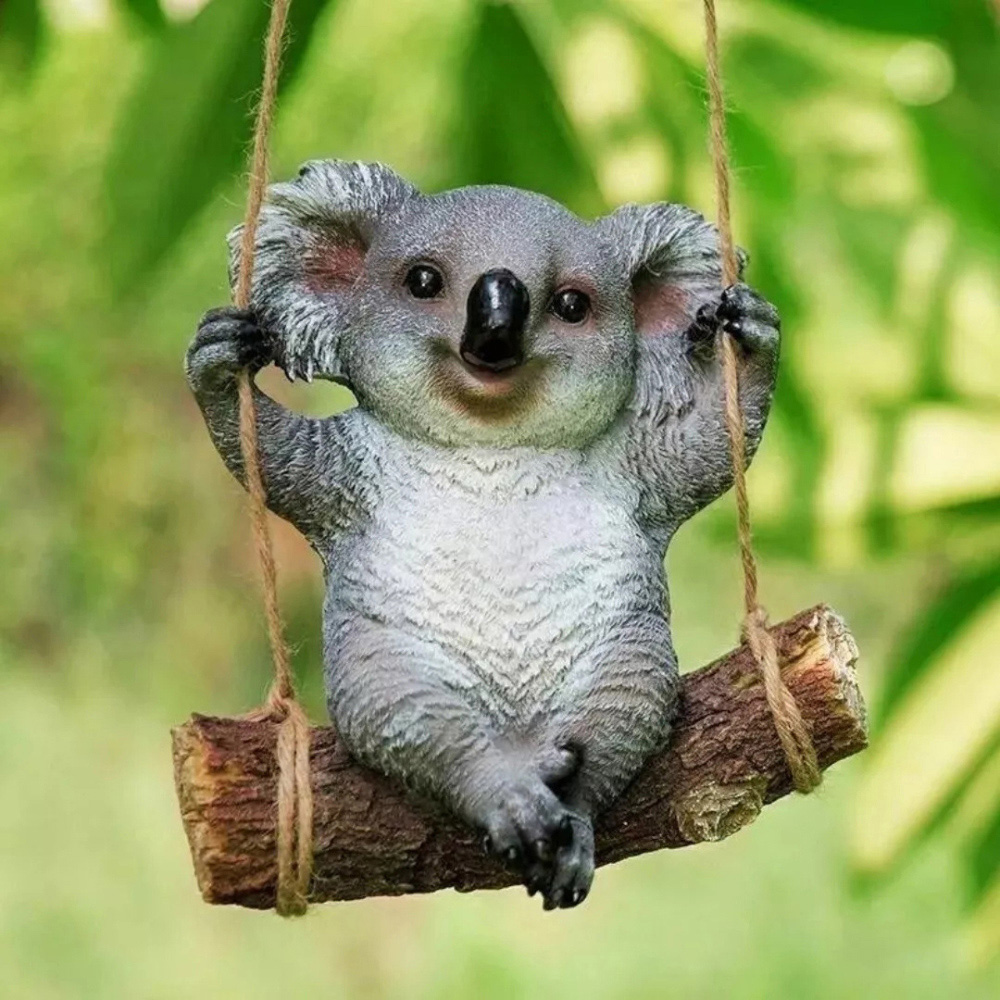 Garden Mile Koala Hanging Garden Tree Ornament Image 2