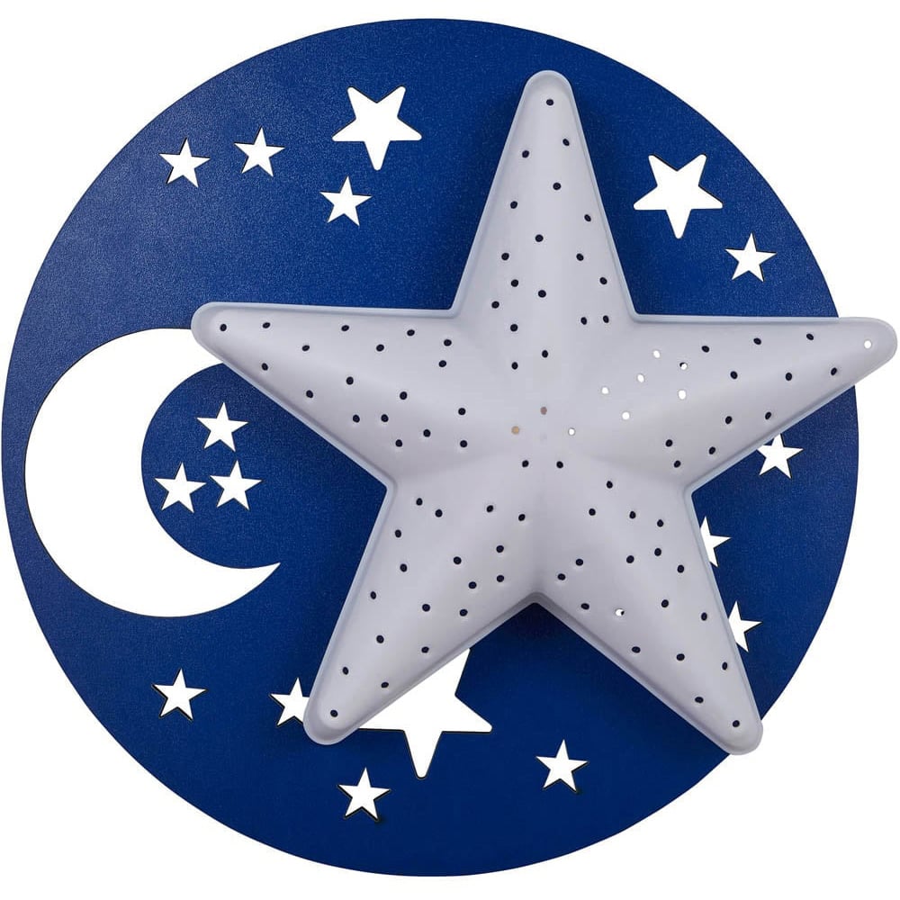 Glow White Star LED Wall Lamp Image 1