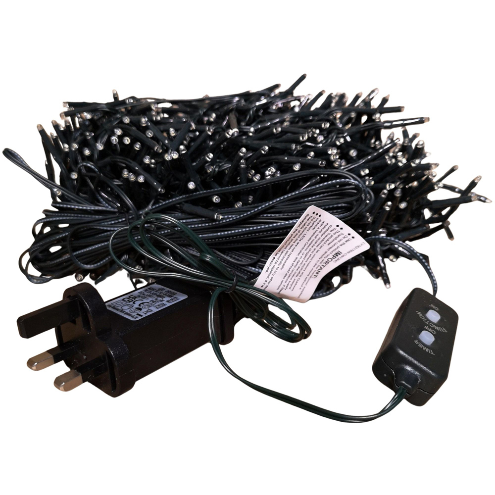 Premier ClusterBrights 2000 Red and Gold LED Cluster String Light 25m Image 2