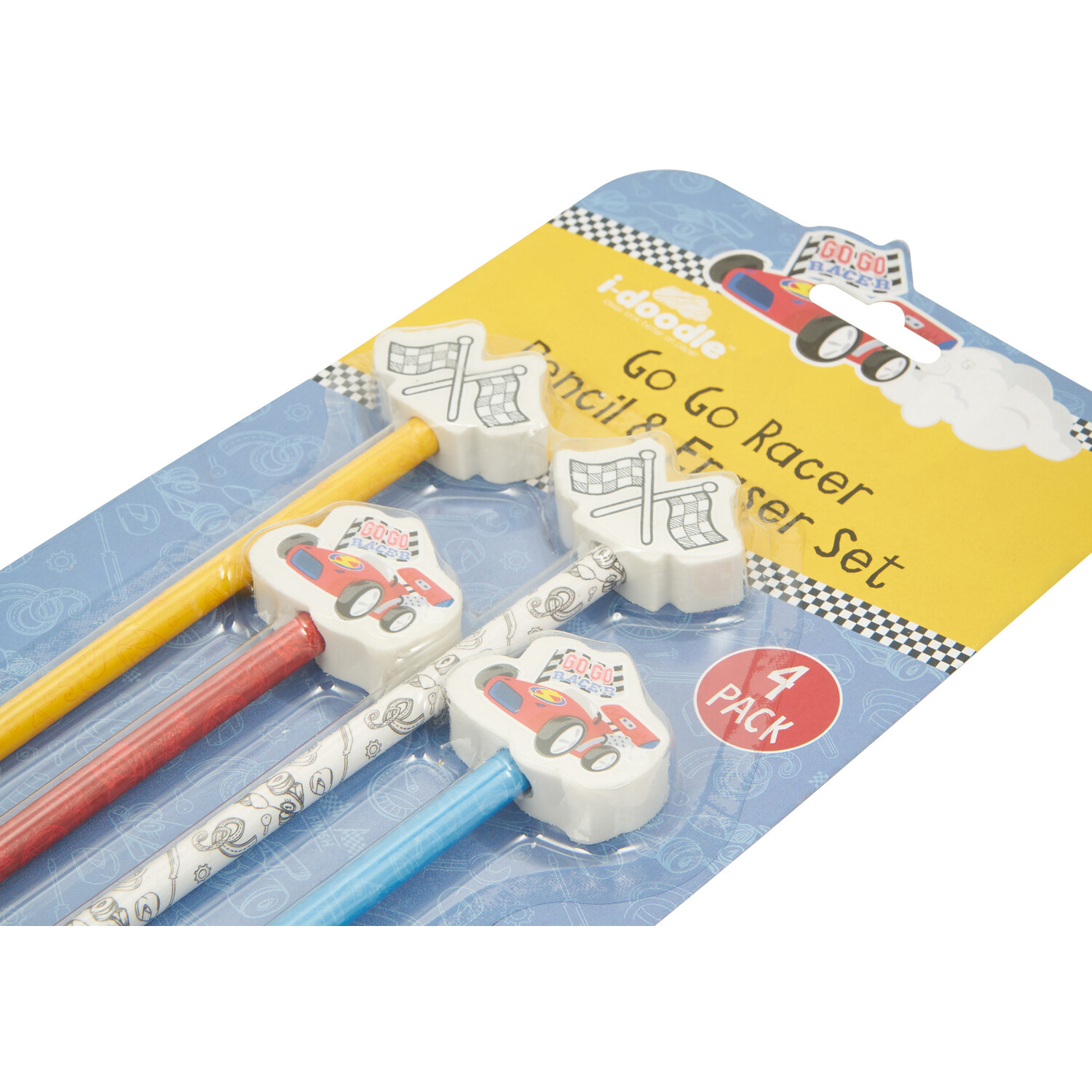 Racer Pencils with Erasers Image 2