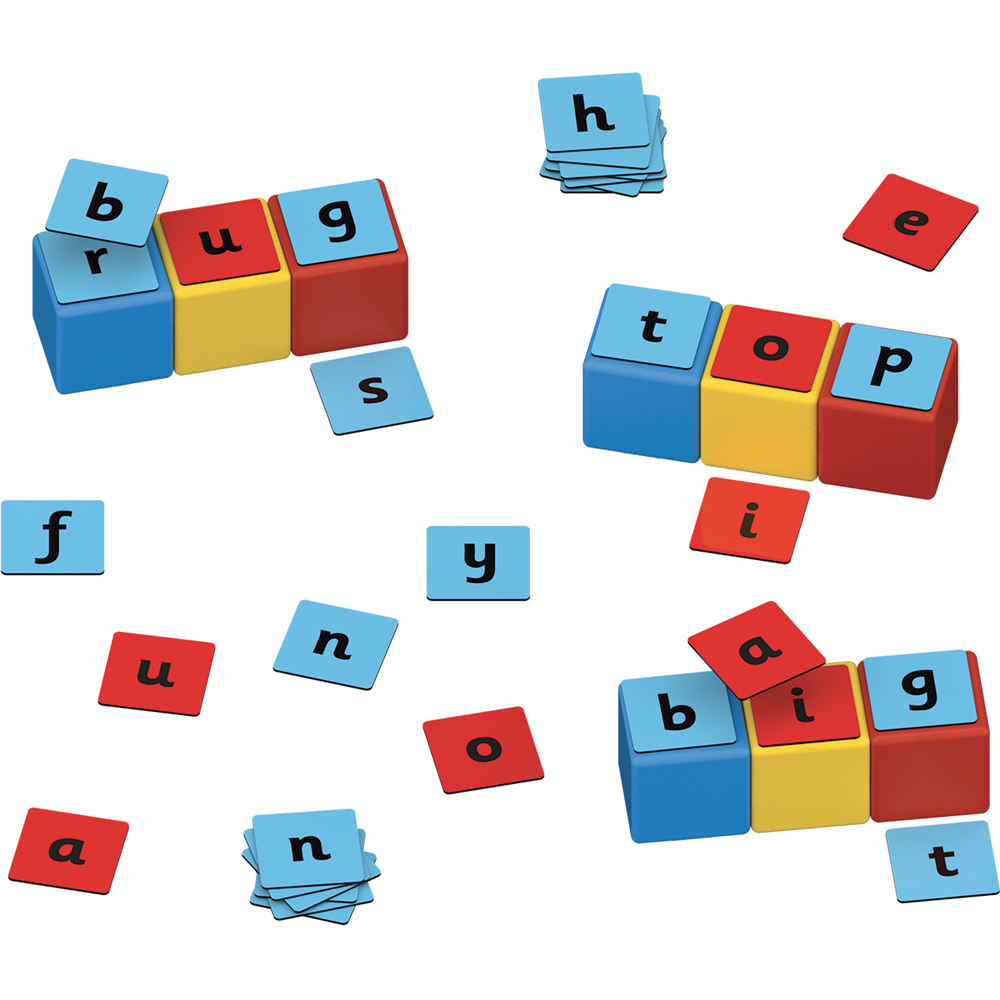 Geomag Magicube Word Building Recycled Clips Set 55 Piece Image 8