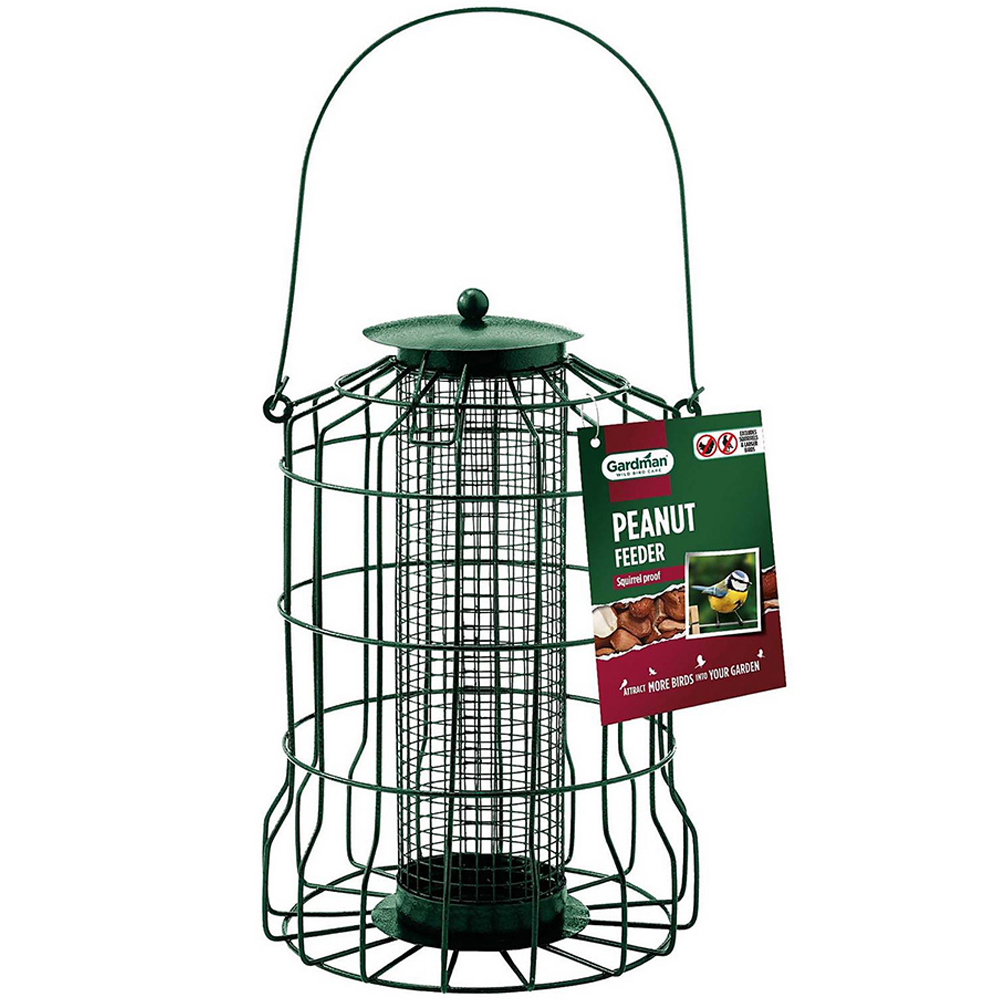 Gardman Squirrel Proof Wild Bird Peanut Feeder Image 1