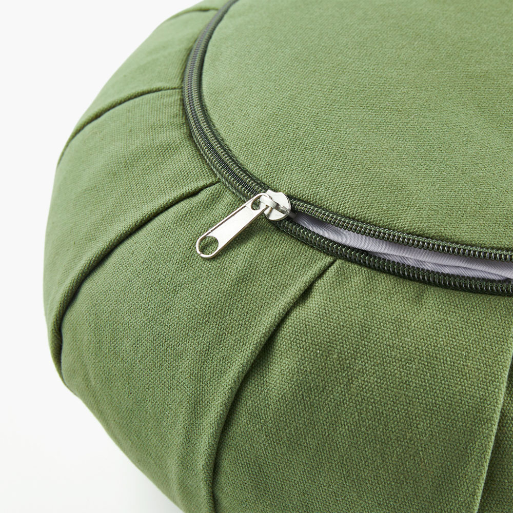 Myga Moss Zafu Yoga Meditation Cushion 34 x 34cm Image 3