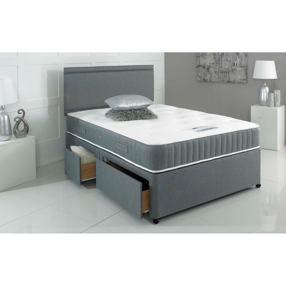 Eleganza Home Memory Flex Small Single Memory Foam Tufted Medium Firm Pocket Spring Mattress Image 2