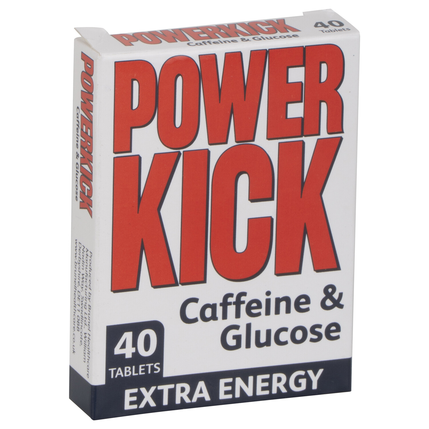 Pack of 40 Power Kick Caffeine and Glucose Tablets Image