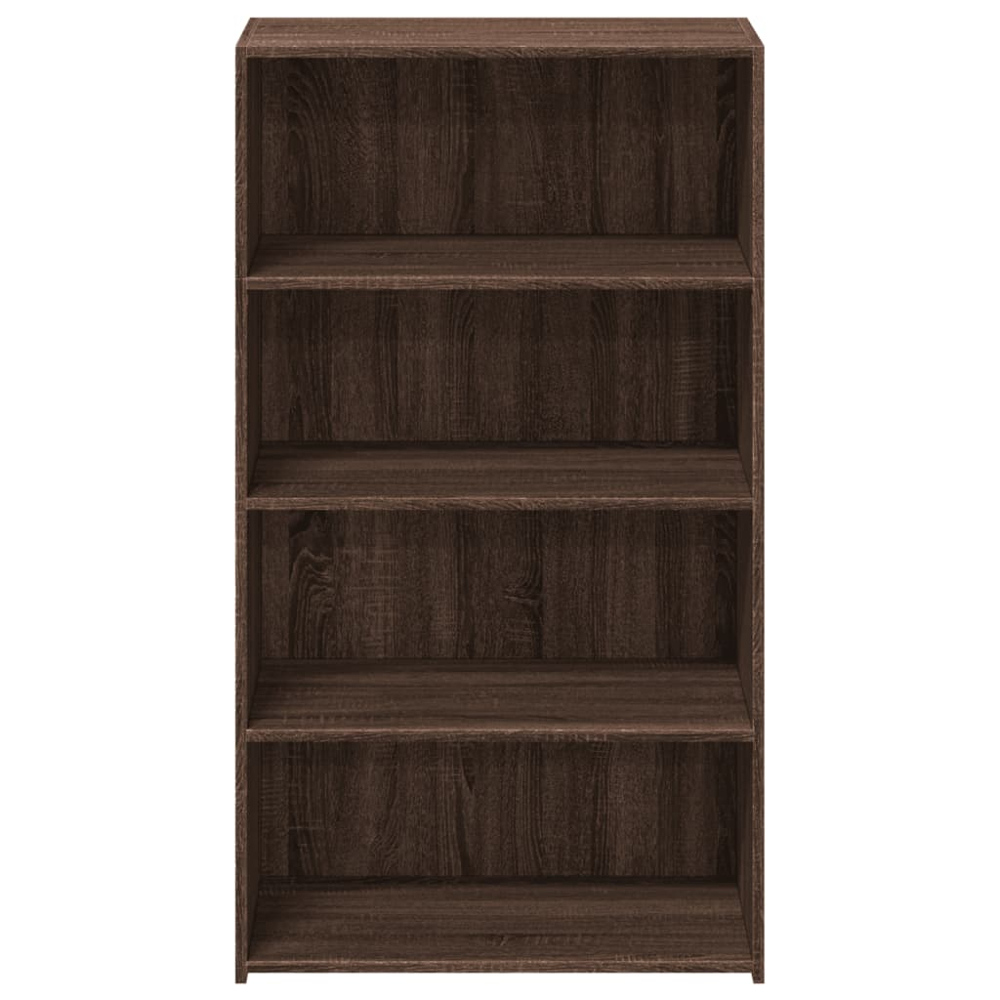 vidaXL 4 Shelf Brown Oak Highboard Image 3