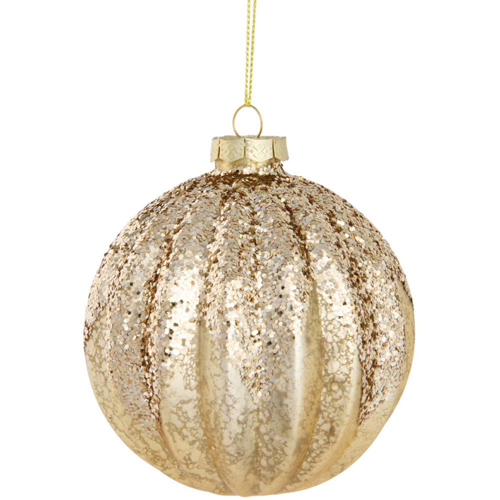 Antique Glitter Ombre Bauble Image 3