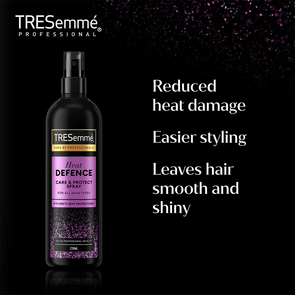 Tresemme Heat Defence Care and Protect All Hair Types Hair Spray 270ml 3 Pack Image 6