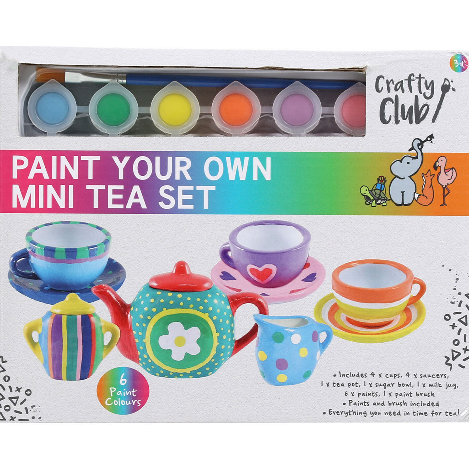 Paint Your Own Mini Tea Set Image