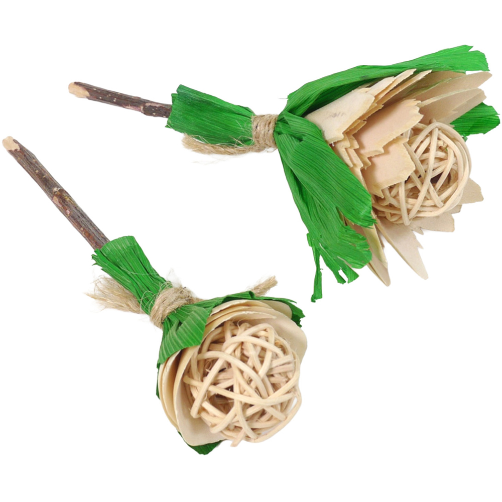 Pack of 2 Boredom Breaker Apple Stick Roses Image 4