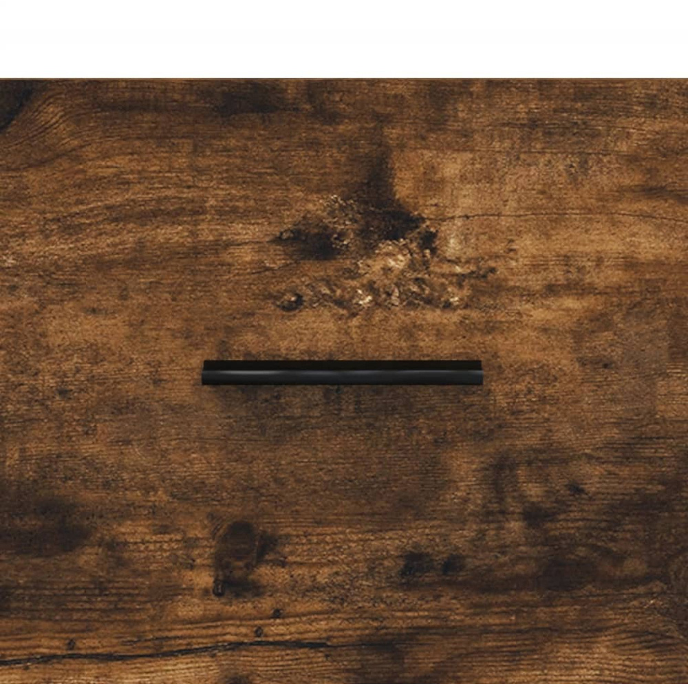 vidaXL 2 Door 2 Drawer Smoked Oak Sideboard Image 9