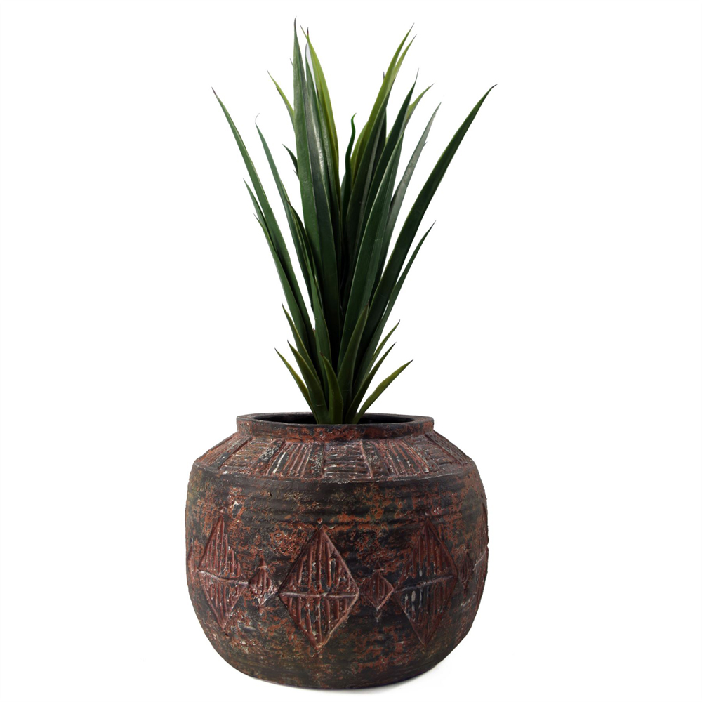 Botanik Aztec Diamond Planter 27 x 36cm Image 2