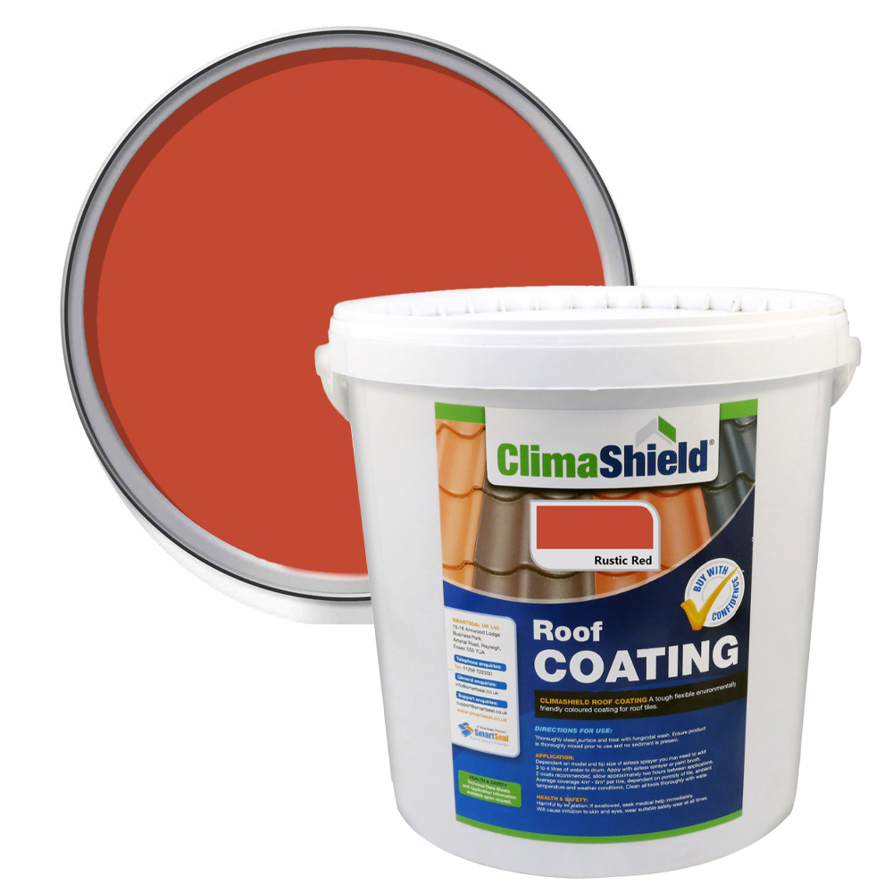 SmartSeal Climashield Rustic Red Roof Coating 20L Image 1
