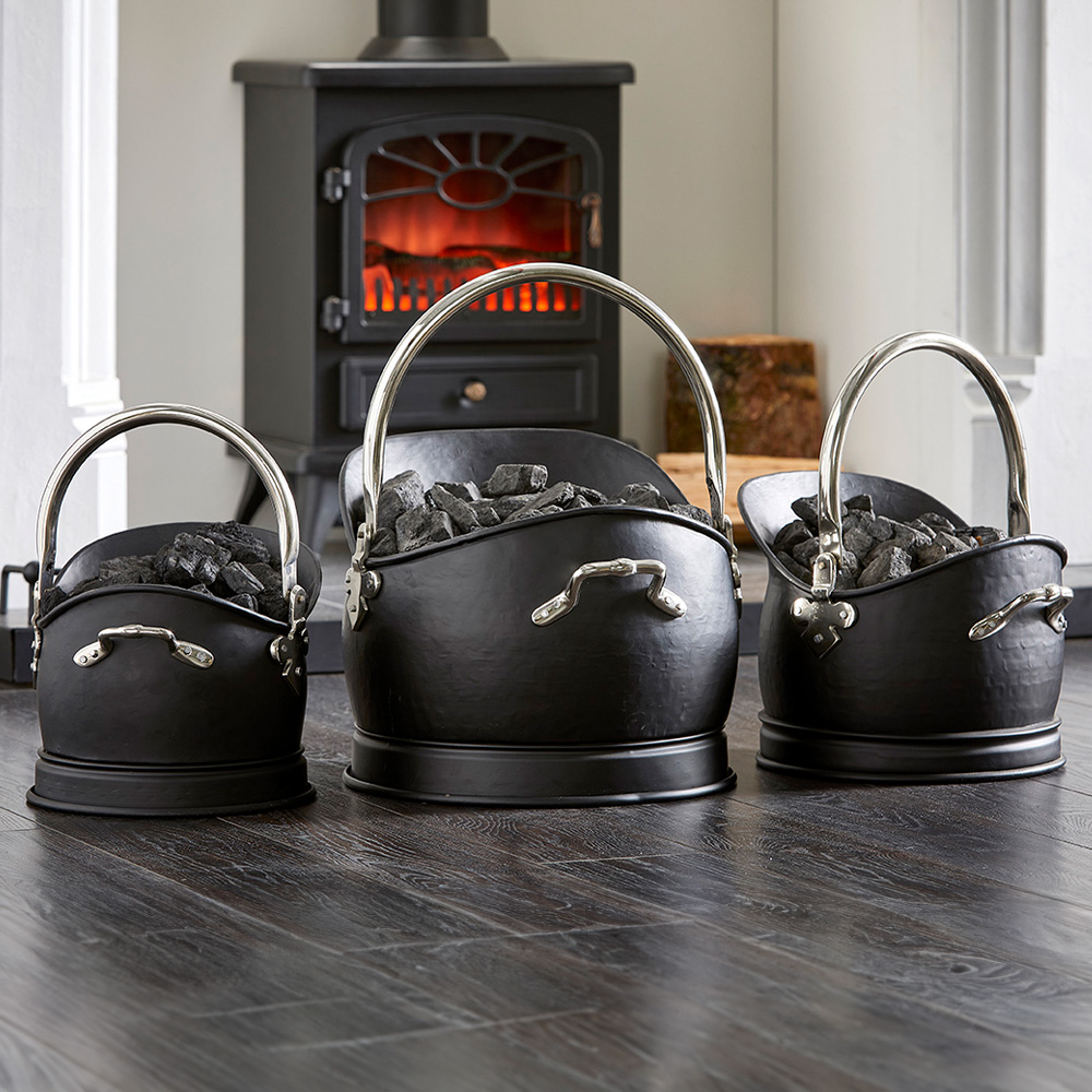 Inglenook Fireside Black and Nickel Helmet Hod 3 Pack Image 2