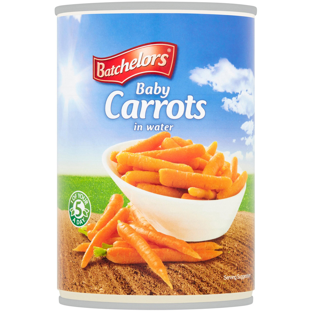Batchelors Baby Carrots 400g Image