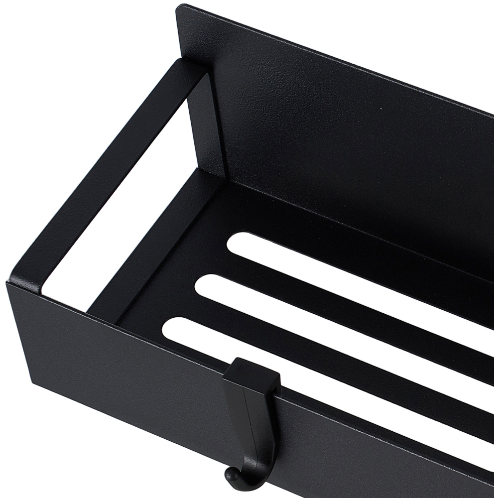 Living and Home 2-Piece Large Black Magnetic Storage Rack Set Image 6