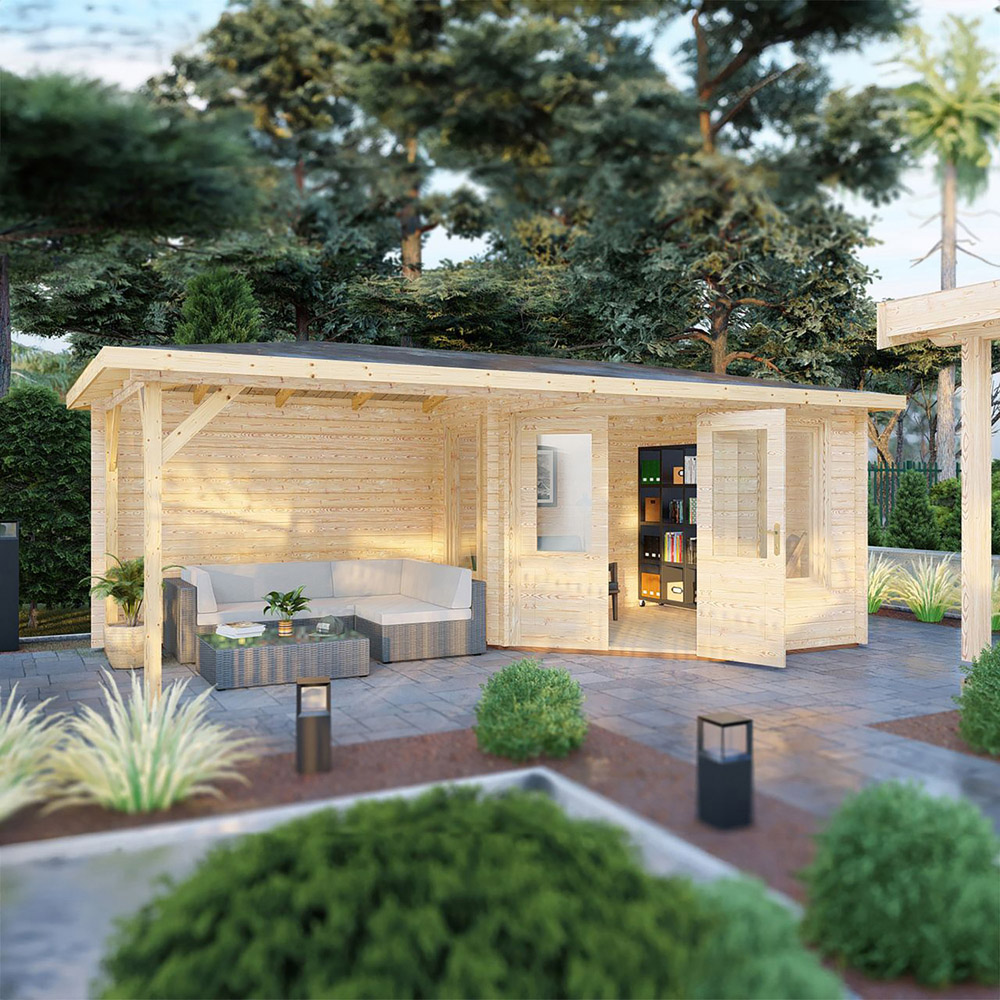 Shire Amarrillo 20 x 10ft Log Cabin Image 3
