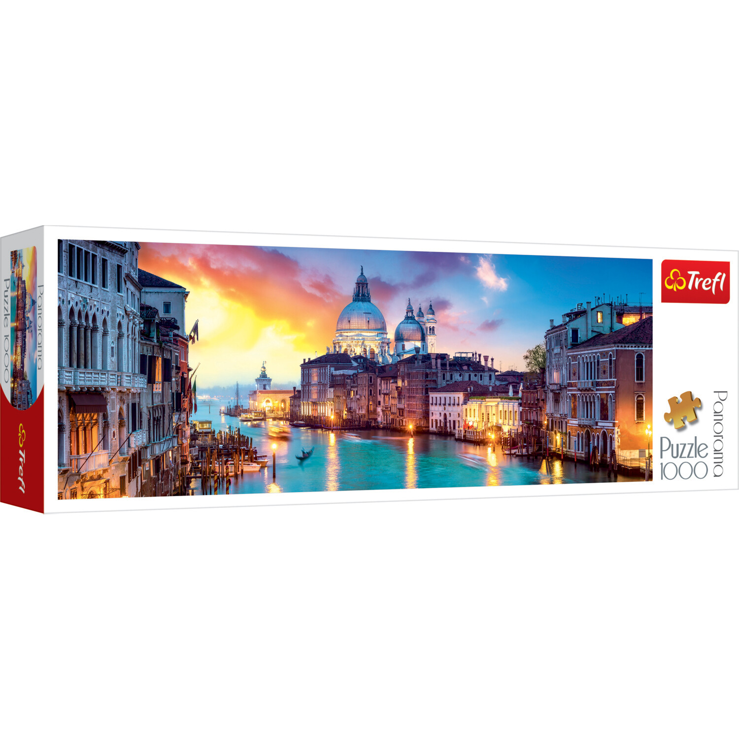 1000 Piece Canal Grande Wenecja Panorama Puzzle - Multicolour Image 1
