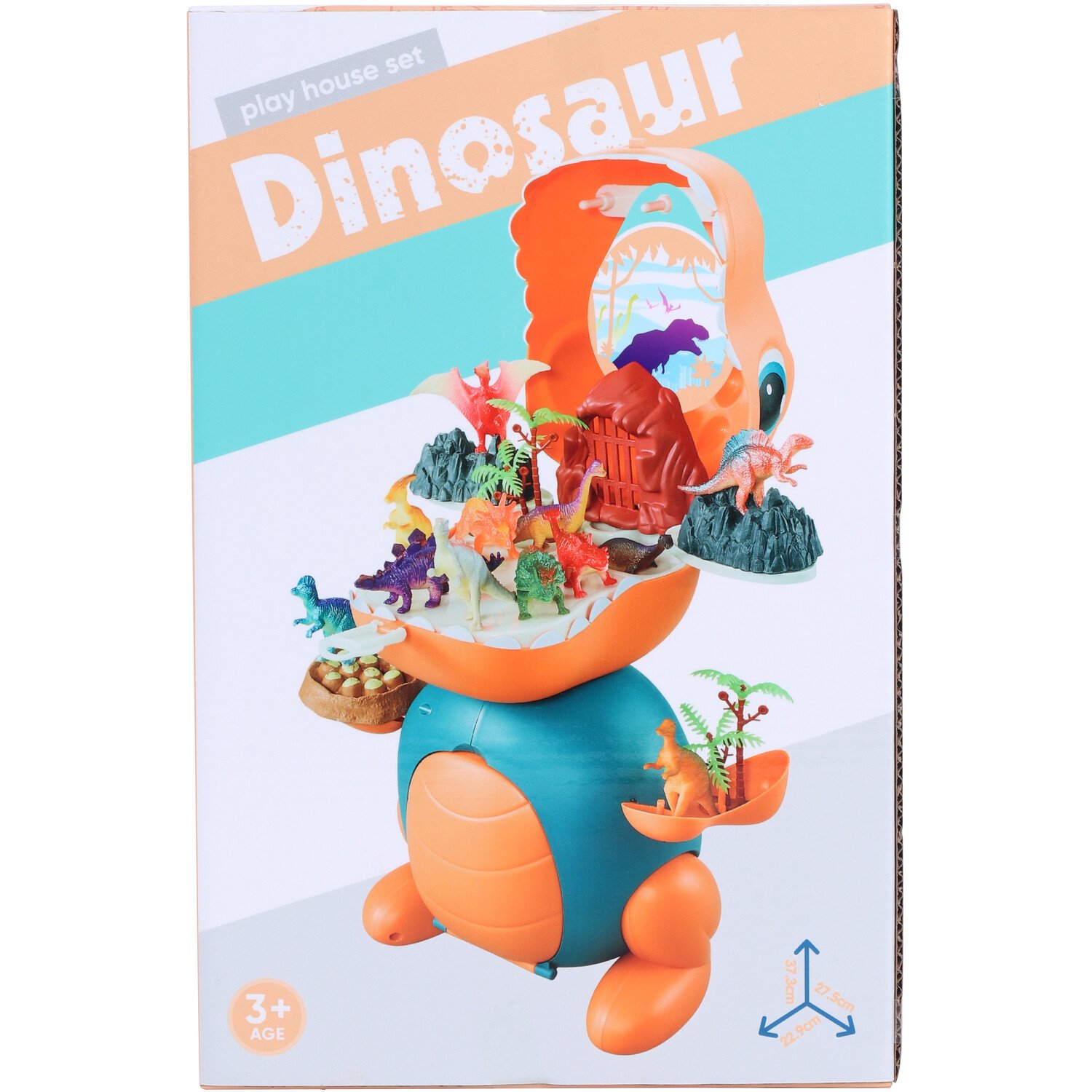 Dinosaur Play House Orange Image 5