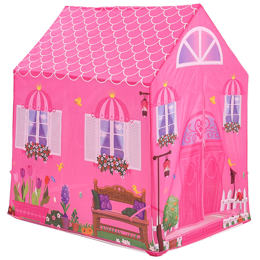 Living and Home Princess Castle Portable Playhouse Tent Image 1