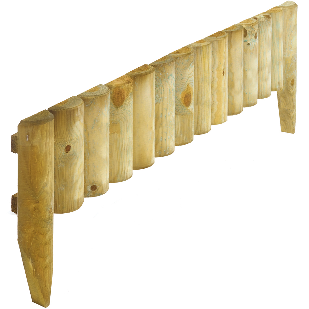 Rowlinson Border Fence 23 x 100cm 2 Pack Image 1