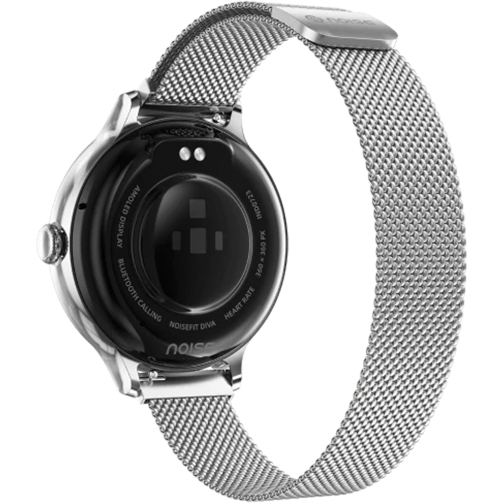 Noise NoiseFit Diva Silver Link Smartwatch Image 3