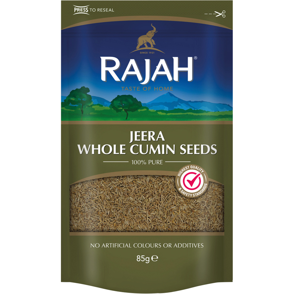 Rajah Jeera Whole Cumin Seeds 85g Image