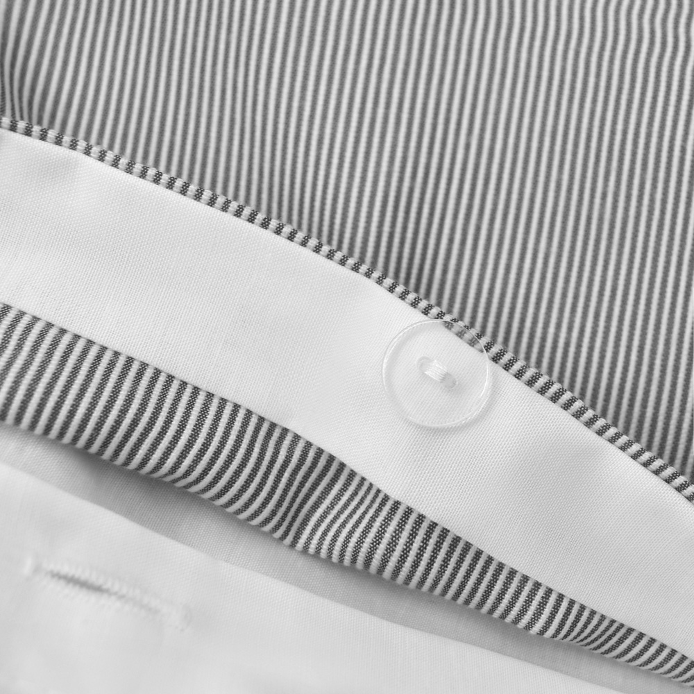 Sweet Dreams Lincoln Single Black Stripes Duvet Set Image 4